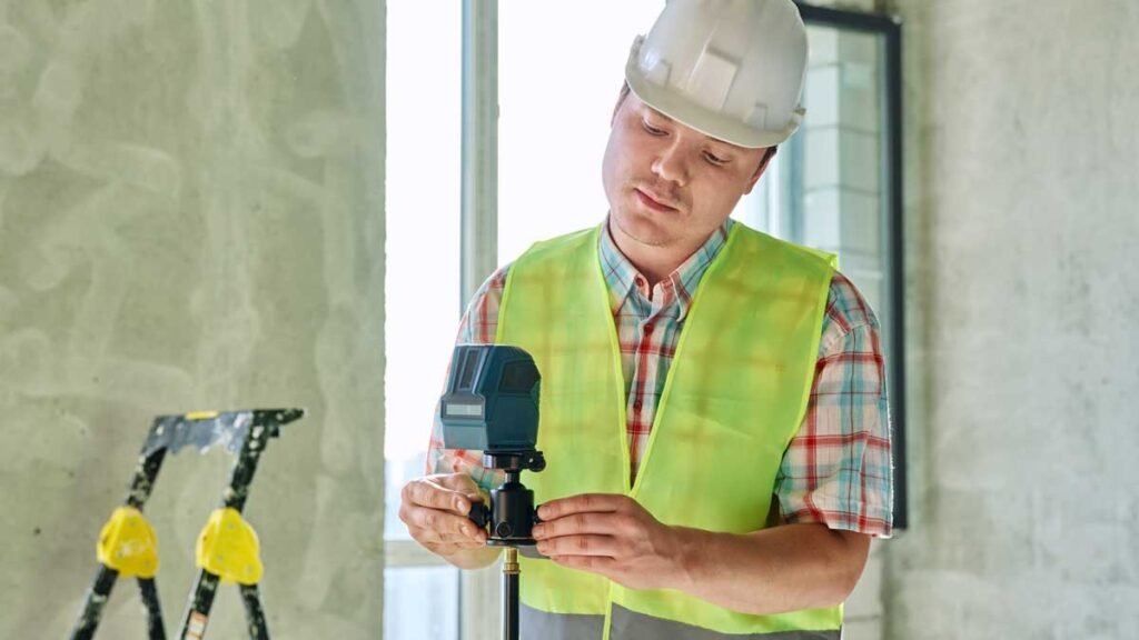 Property-inspector-checking-defects-during-a-property-inspection-in-Dubai